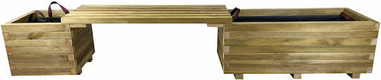 Tesias Set 2 Pots Wooden Tesias Set 2 Pots Wooden