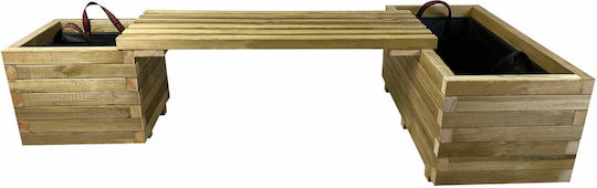 Tesias Set 2 Pots Wooden