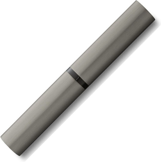 Lamy Writing Pen Medium Gray made of Aluminum with Blue Ink