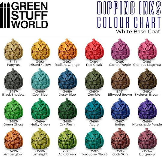 Green Stuff World Model Making Paints in Green Colour 60ml