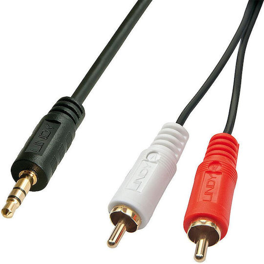 Lindy 20m 2x RCA male to RCA male Cable (35687)