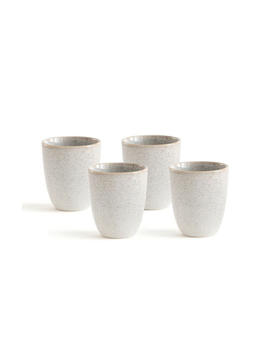 La Redoute Interieurs Set Tassen Kaffee Keramik Gray 4Stück