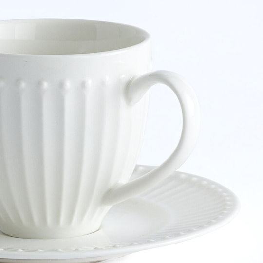 La Redoute Interieurs Set Tassen Tee aus Porzellan Weiß 6Stück