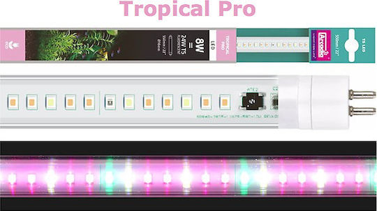 Arcadia Led-Lampe für Aquariumbeleuchtung mit Rosa Licht 18W