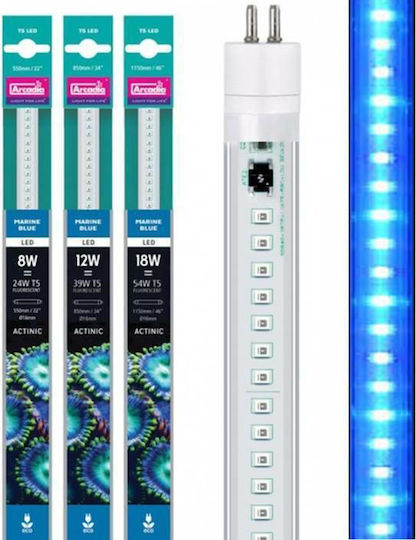 Arcadia Led лампа за Аквариумно Осветление с Син Светлина 9W