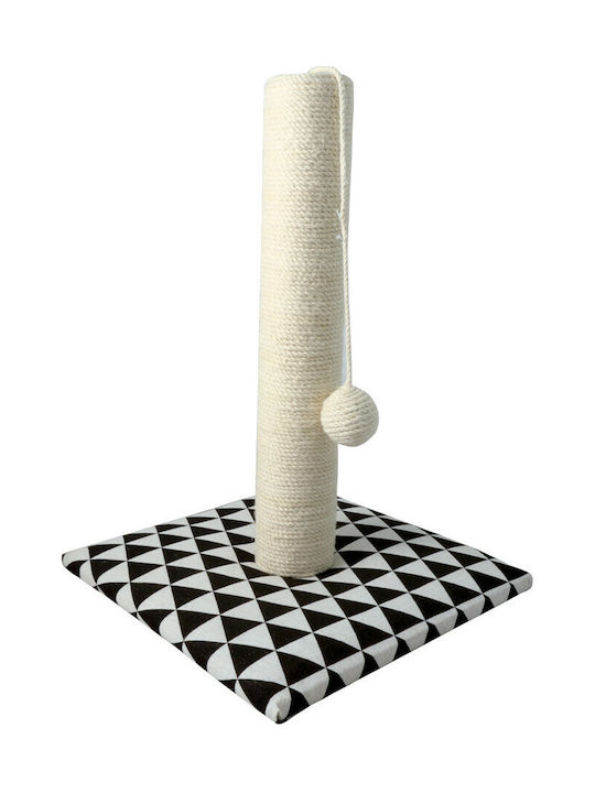 Croci Cat Scratching Pole Beige 30x30x42cm