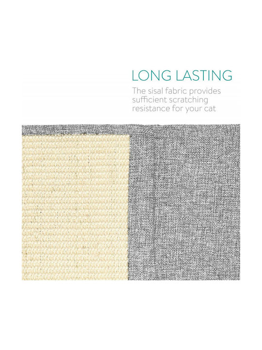 Navaris Scratching Post Floor Mats Gray Wall Mounted 50x70cm