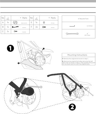 Προστατευτικά Κάγκελα για Honda NC700X