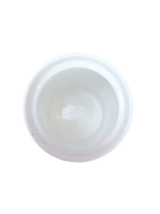 MSA Βάζο για Καφέ με Καπάκι από Πορσελάνη Μπλε 800ml