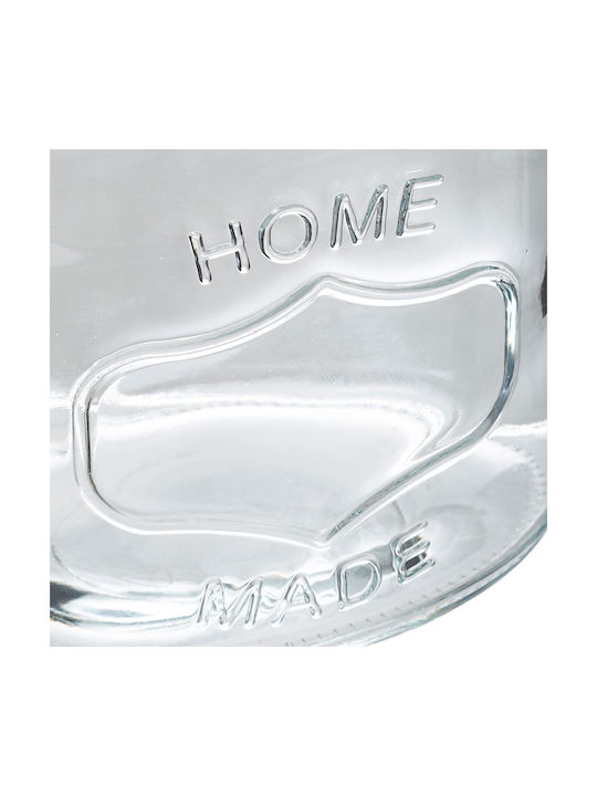 5Five Vaza Uz General cu capac Sticlă Transparent 1000ml