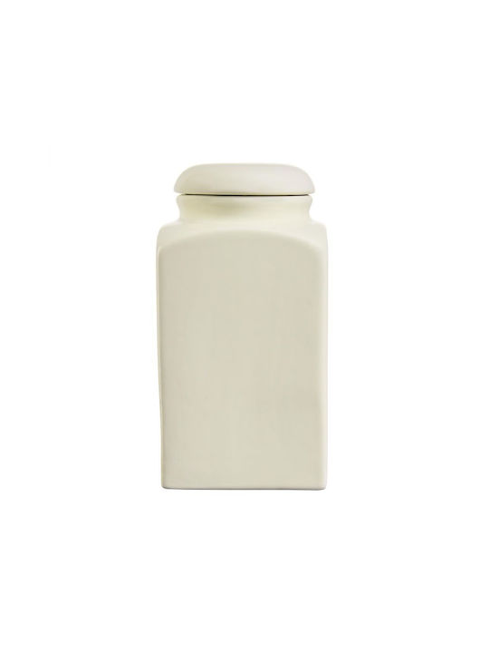 Butlers Vase Kaffee mit Deckel Keramik Braun 1300ml