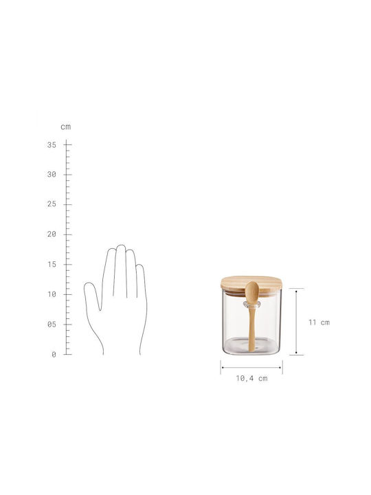 Butlers Vaza Uz General cu capac Sticlă Transparent 750ml