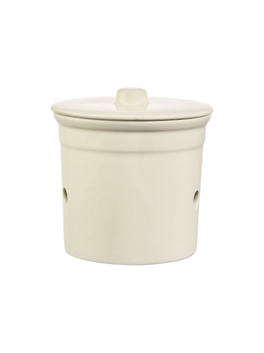 Butlers Set 1buc Borcane Utilizare Generală cu capac Ceramică Bej 15cm