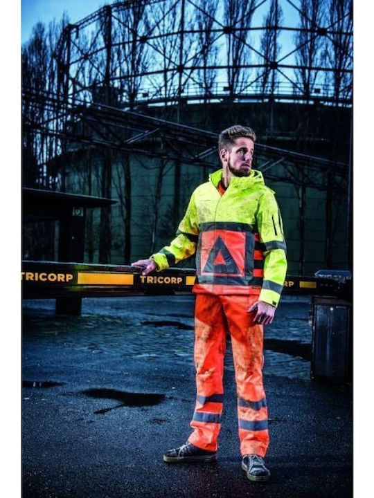 Tricorp Jachetă de lucru Reflectantă Softshell cu glugă detașabilă