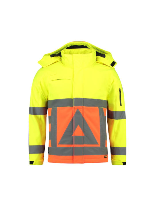 Tricorp Jachetă de lucru Reflectantă Softshell cu glugă detașabilă