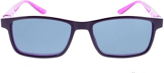 Michael Pachleitner Group Clip On Reading Glasses +2.00 in Purple Colour KLH144-4