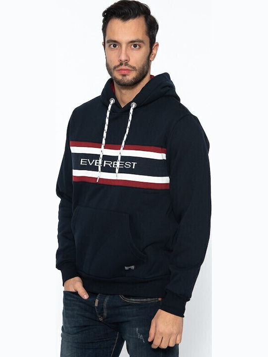 Sweatshirt mit Kapuze Blau