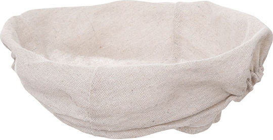 5Five Dekorativer Korb Korbweide mit Griffen Beige 21x21cm