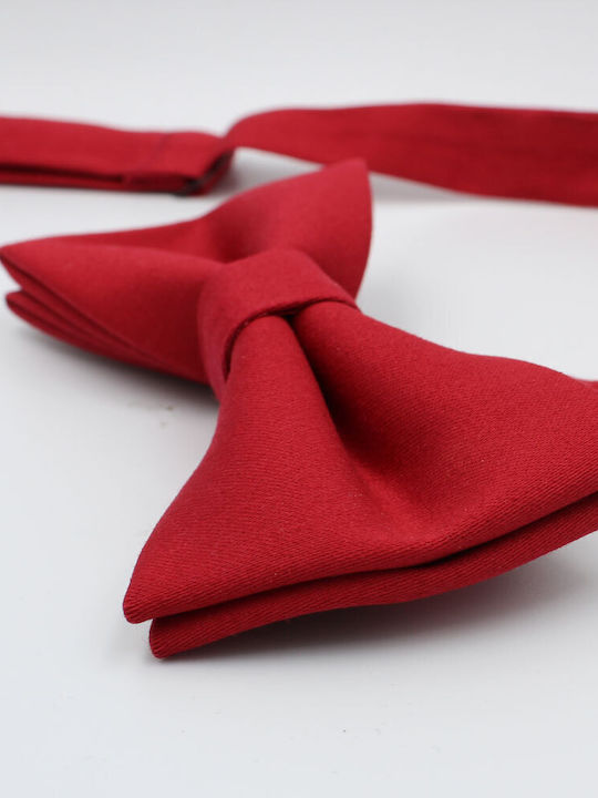 JFashion Handmade Bow Tie Red