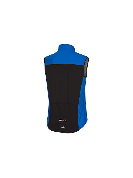 Northfinder Waterproof Cycling Windbreaker Jacket Sleeveless Blue