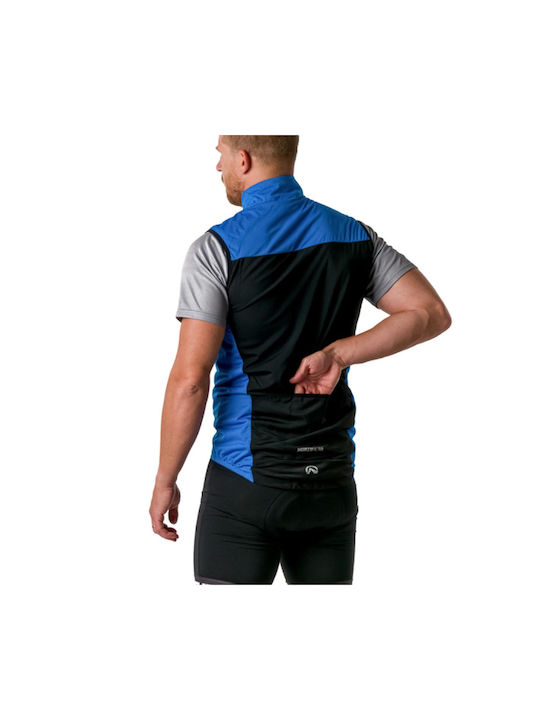 Northfinder Waterproof Cycling Windbreaker Jacket Sleeveless Blue