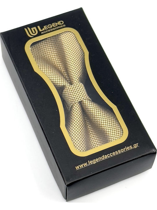 Legend Accessories Bow Tie Set with Pochette Gold