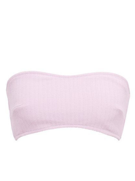 ELPIS Top De Bikini Fără Bretele Lila