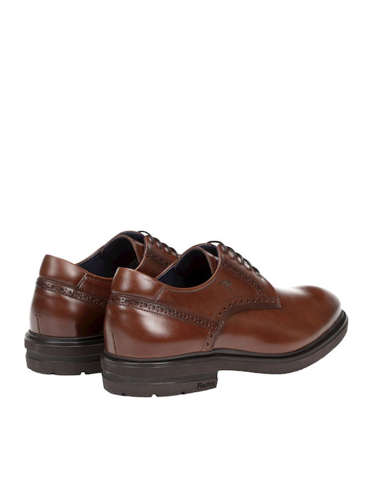 Men's Leather Oxfords Tabac Brown