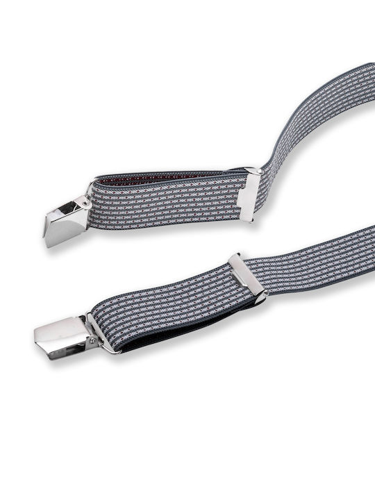 Prym Suspenders Printed Gray