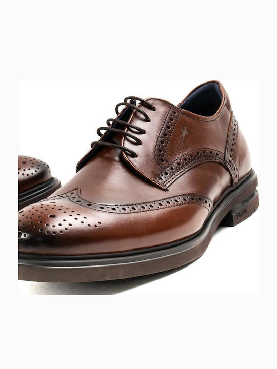 SIERRA Men's Leather Oxfords Brown