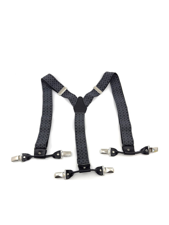 Legend Accessories Тиранти Отпечатани Сив
