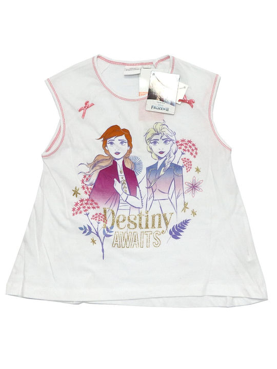 Disney Kids' Pajamas Summer White