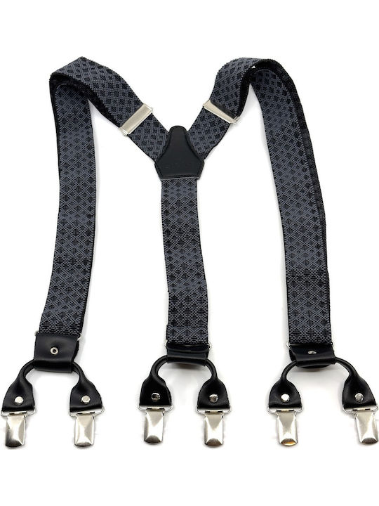 Legend Accessories Тиранти Отпечатани Сив