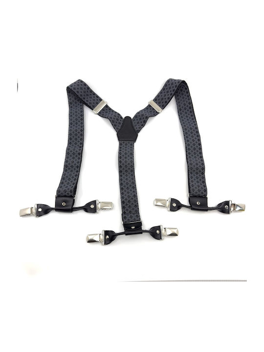Legend Accessories Тиранти Отпечатани Сив