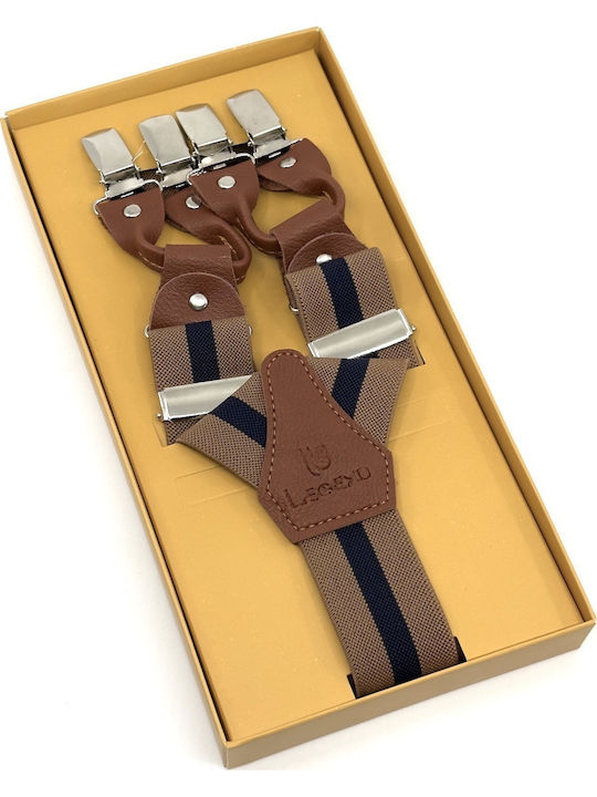 Legend Accessories Тиранти Отпечатани Син