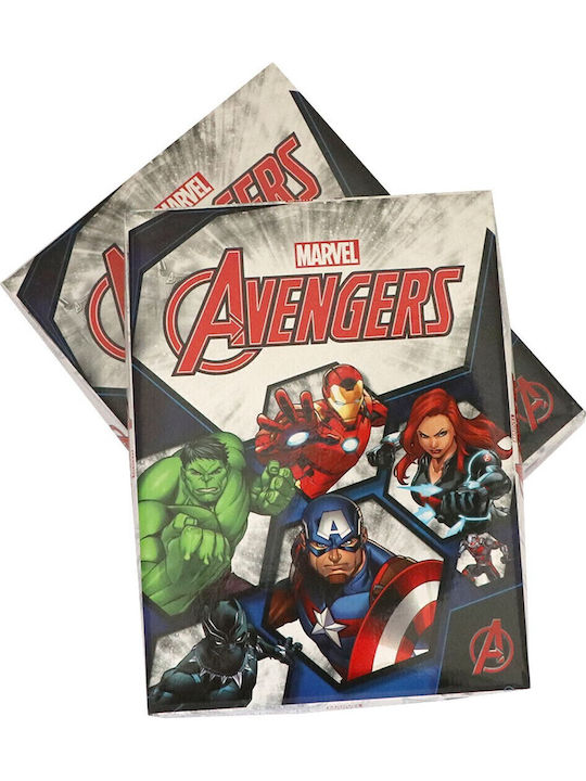 Marvel Παιδική Πιτζάμα Καλοκαιρινή Κόκκινη