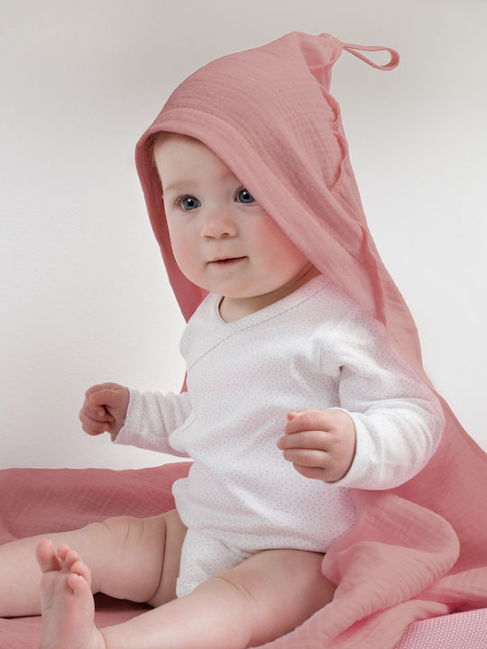 Cottonbaby Kapuzen Rosa