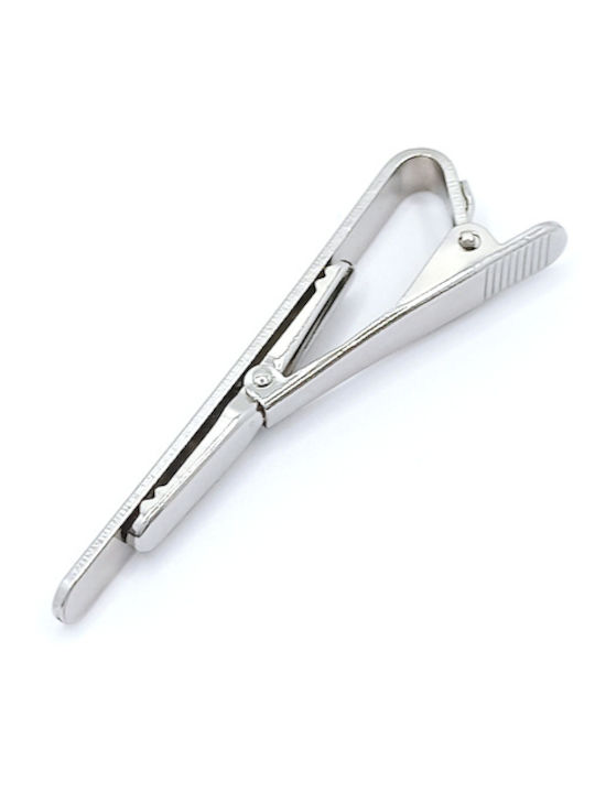 PS Silver Clips pentru cravată din Otel Argintiu