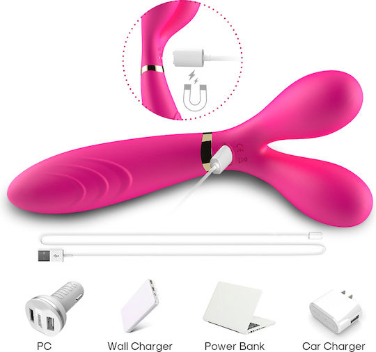 Kinksters Δονητής Μασάζ 19cm Ροζ