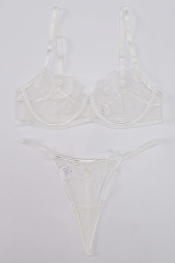 Luigi Sexy Dessous-Set Weiß 3389604