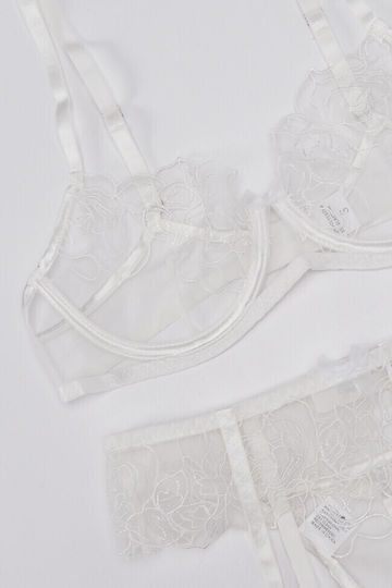 Luigi Sexy Dessous-Set Weiß 3389604