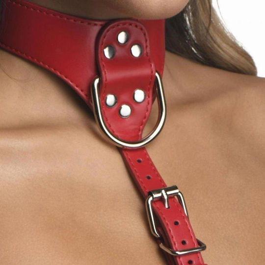 Strict Leather Харнес Червен