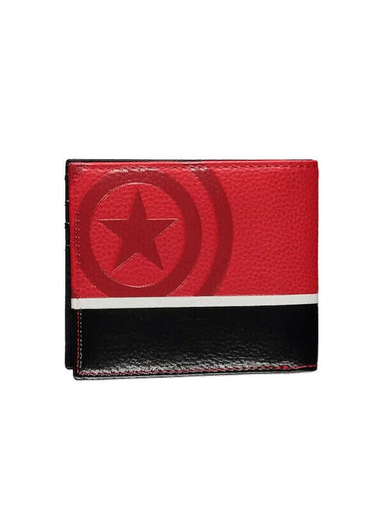 Difuzed Bifold Wallet Herren Brieftasche Klassiker Rot