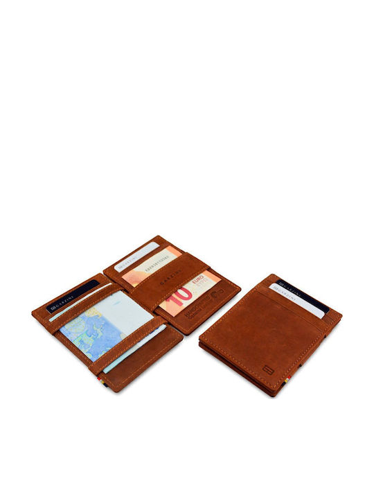Essenziale Кожен Мъжки Портфейл За Карти С RFID Кафяв