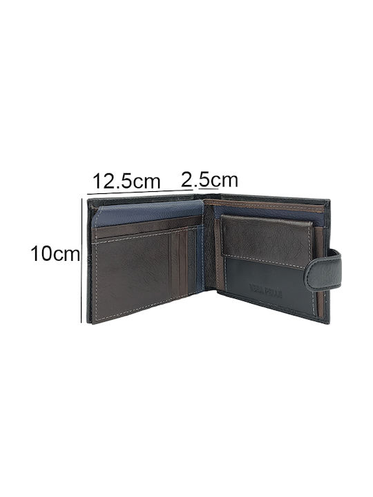 Gift-Me Men's Leather Card Wallet Black