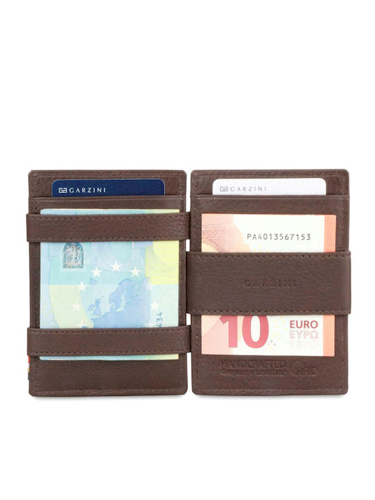 Portofel bărbătesc Carduri cu RFID Maro