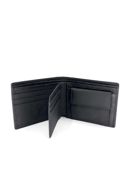 Leather Men's Wallet Classic Black