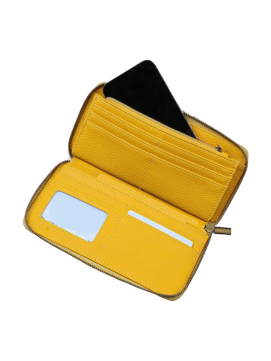Large Women's Wallet Classic Yellow