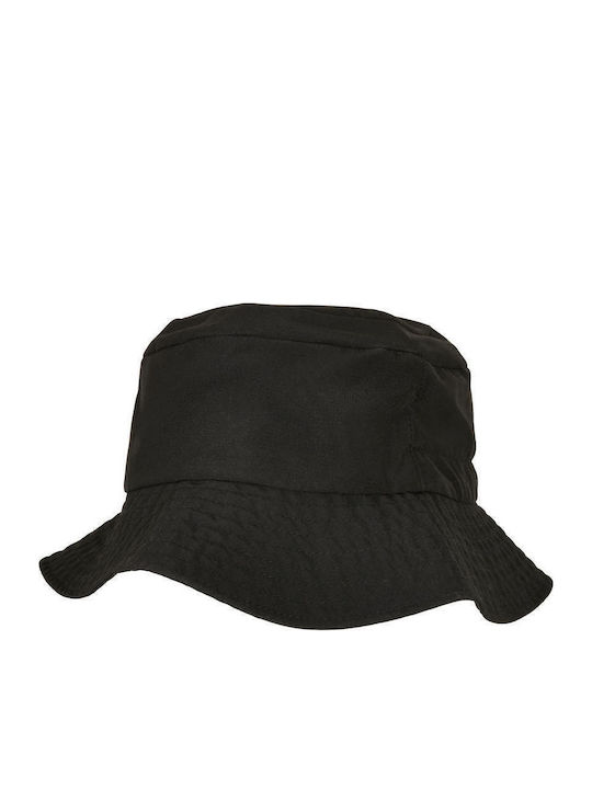 Flexfit Υφασμάτινo Ανδρικό Καπέλο Στυλ Bucket Μαύρο