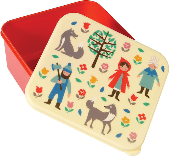 Rex London Plastic Kids' Food Container Red